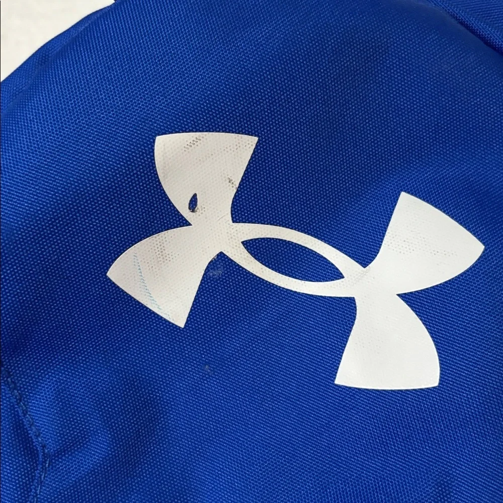 Under Armour Royal Blue Backpack with Green Accents